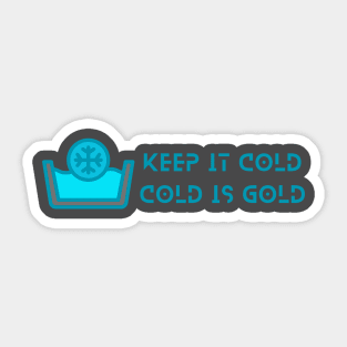 Cold Plunge Sticker